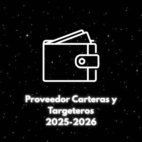PROVEEDOR TARGETEROS Y CARTERAS